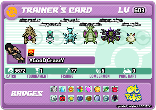 YGooD CrazzY Card otPokemon.com