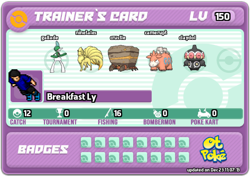 Breakfast Ly Card otPokemon.com