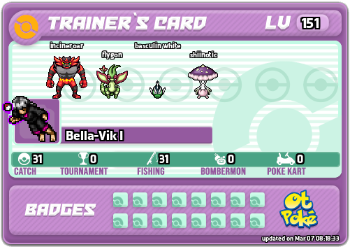 Bella-Vik I Card otPokemon.com