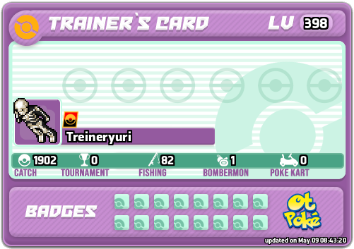 Treineryuri Card otPokemon.com