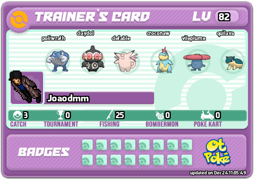 Joaodmm Card otPokemon.com