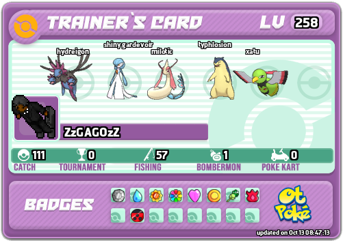 ZzGAGOzZ Card otPokemon.com