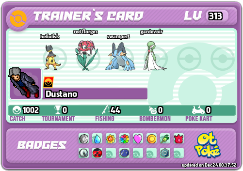 Dustano Card otPokemon.com