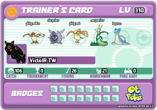 VictolR TW Card otPokemon.com