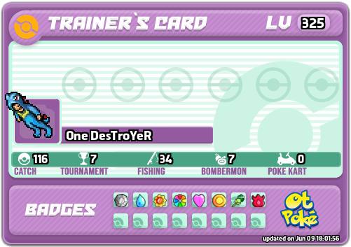 One DesTroYeR Card otPokemon.com