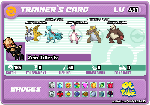Zein Killer Iv Card otPokemon.com