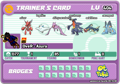 OveR - Asura Card otPokemon.com