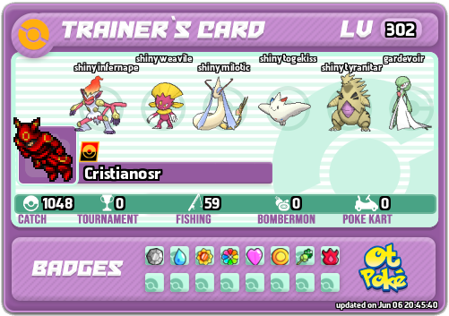 Cristianosr Card otPokemon.com