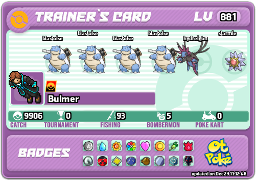 Bulmer Card otPokemon.com