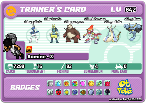 Aomine - X Card otPokemon.com