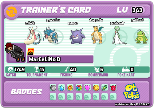 MarCeLiNo D Card otPokemon.com