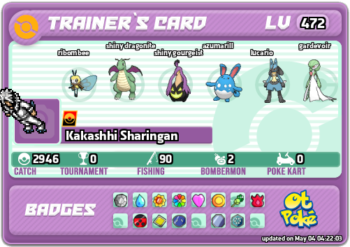 Kakashhi Sharingan Card otPokemon.com
