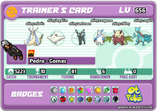 Pedro - Gomes Card otPokemon.com