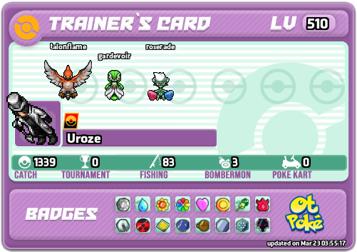 Uroze Card otPokemon.com