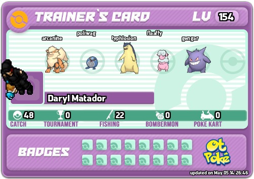 Daryl Matador Card otPokemon.com