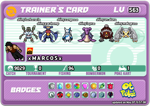 x M A R C O S x Card otPokemon.com