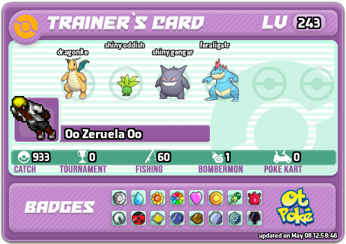 Oo Zeruela Oo Card otPokemon.com