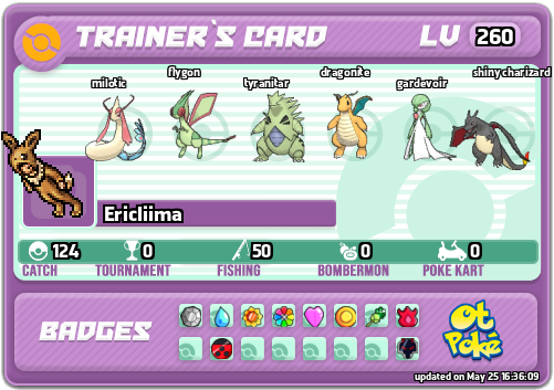 Ericliima Card otPokemon.com