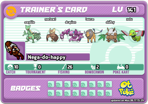 Nega-do-happy Card otPokemon.com