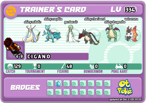 C I G A N O Card otPokemon.com