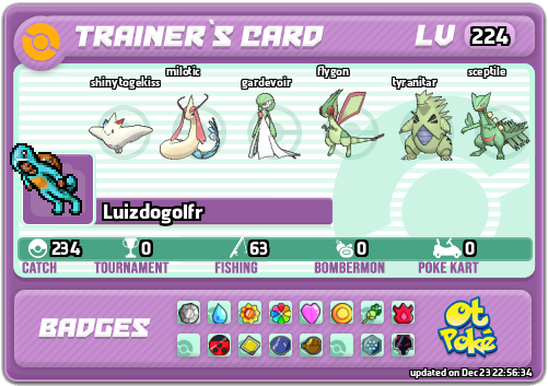 Luizdogolfr Card otPokemon.com