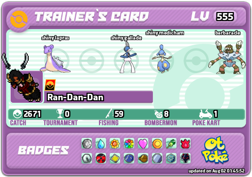 Ran-Dan-Dan Card otPokemon.com