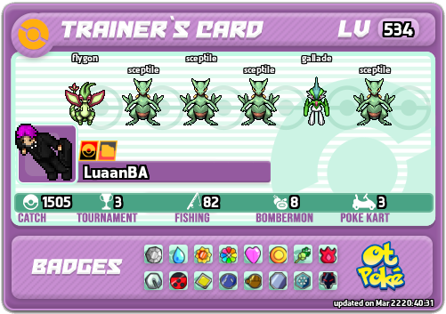 LuaanBA Card otPokemon.com