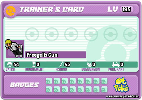 Freegells Gun Card otPokemon.com