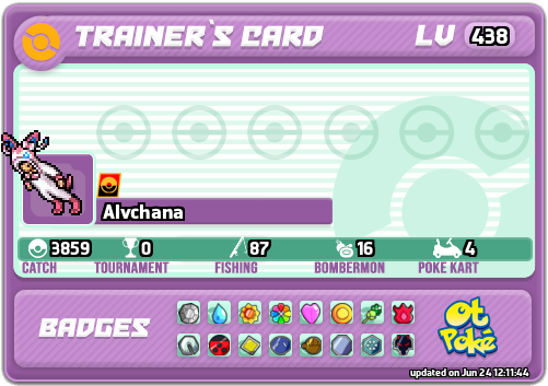 Alvchana Card otPokemon.com