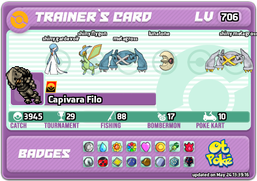 Capivara Filo Card otPokemon.com