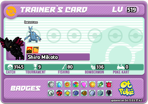 Shiro Mikoto Card otPokemon.com