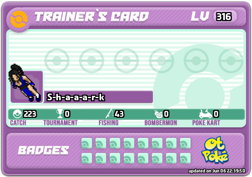 S-h-a-a-a-r-k Card otPokemon.com