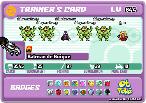Batman de Buique Card otPokemon.com