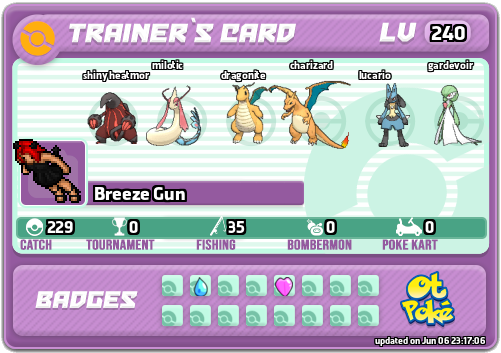 Breeze Gun Card otPokemon.com