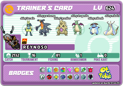 R E Y N O S O Card otPokemon.com