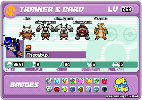 Thecabux Card otPokemon.com