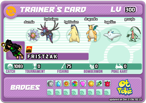 F R I S T Z A K Card otPokemon.com