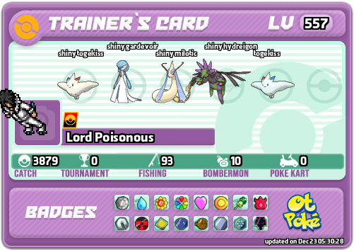 Lord Poisonous Card otPokemon.com