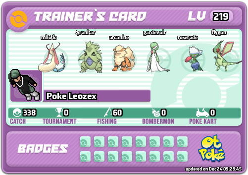 Poke Leozex Card otPokemon.com