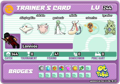 Lonnios Card otPokemon.com