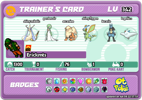 Erickmts Card otPokemon.com