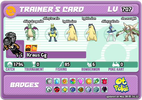 Kraus Gg Card otPokemon.com