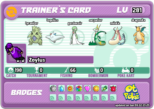 Zoylus Card otPokemon.com