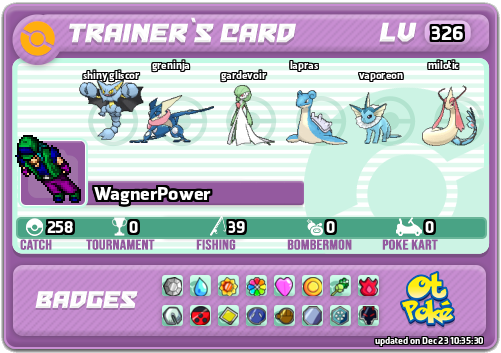 WagnerPower Card otPokemon.com