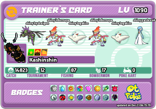 Kashinshin Card otPokemon.com