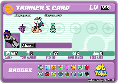 Akaza I Card otPokemon.com