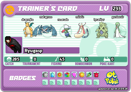 Ryugasp Card otPokemon.com