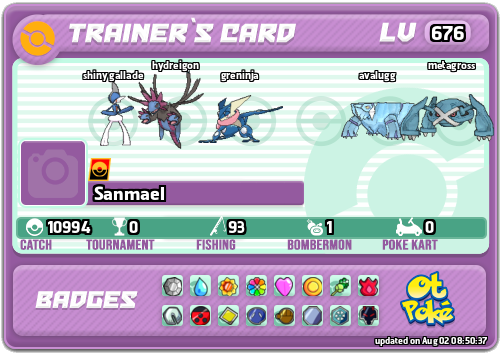 Sanmael Card otPokemon.com