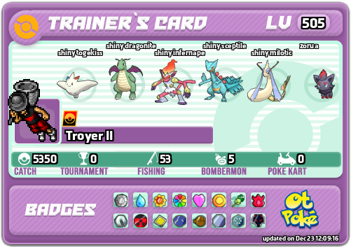 Troyer II Card otPokemon.com