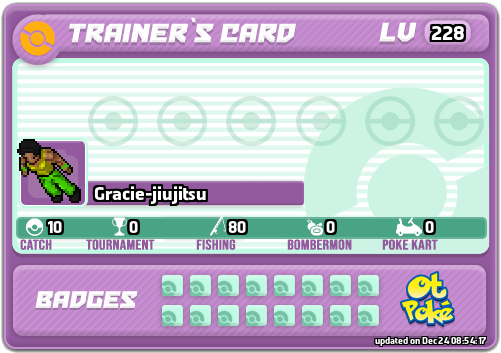 Gracie-jiujitsu Card otPokemon.com